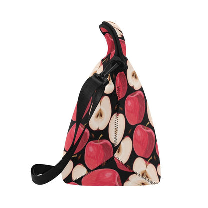Apple Pattern Print Design AP02 Neoprene Lunch Bag-JorJune