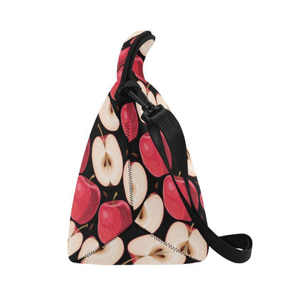 Apple Pattern Print Design AP02 Neoprene Lunch Bag-JorJune