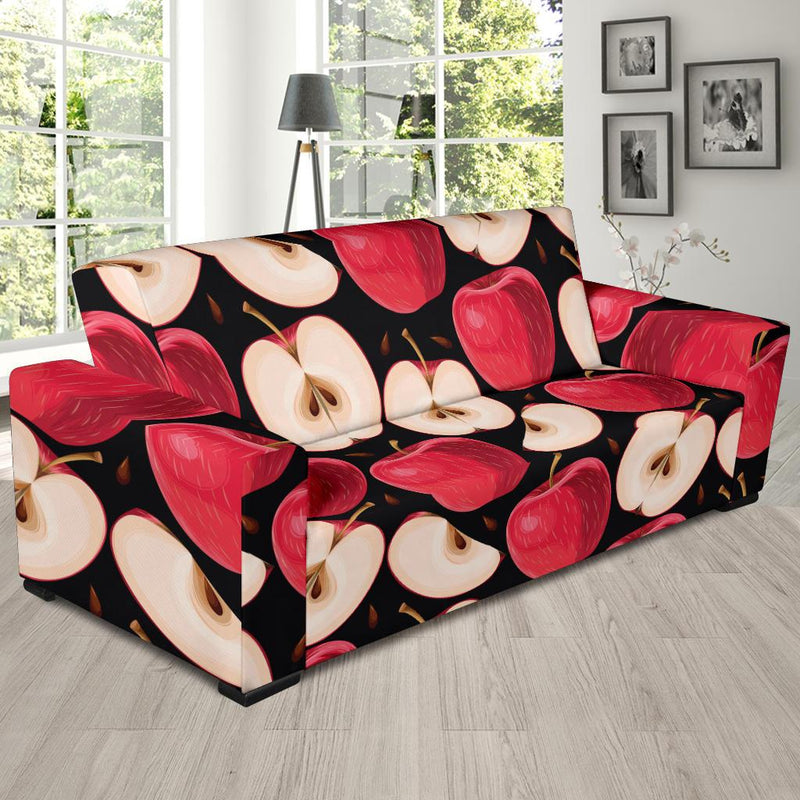 Apple Pattern Print Design AP02 Sofa Slipcover-JORJUNE.COM