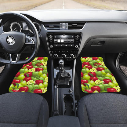 Apple Pattern Print Design AP03 Car Floor Mats-JorJune