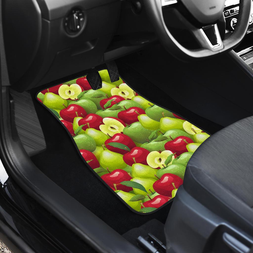 Apple Pattern Print Design AP03 Car Floor Mats-JorJune