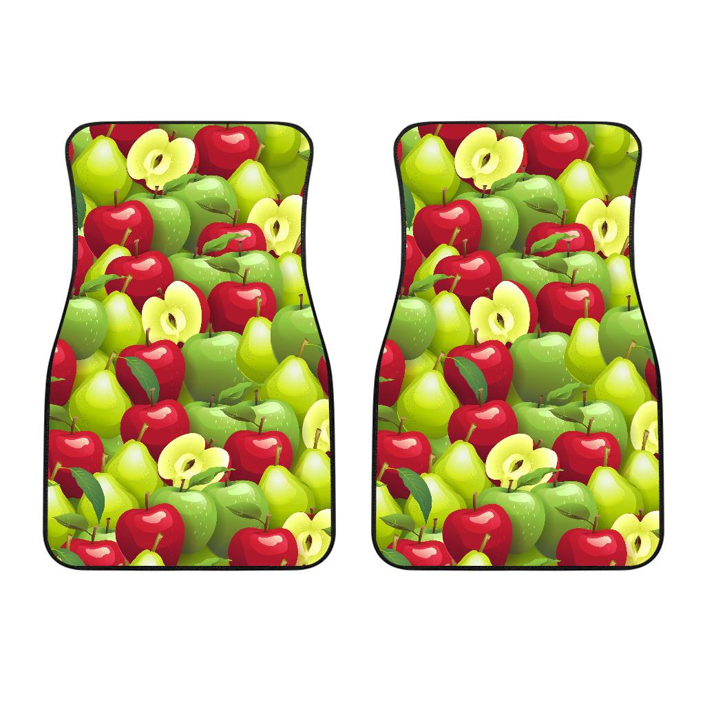 Apple Pattern Print Design AP03 Car Floor Mats-JorJune