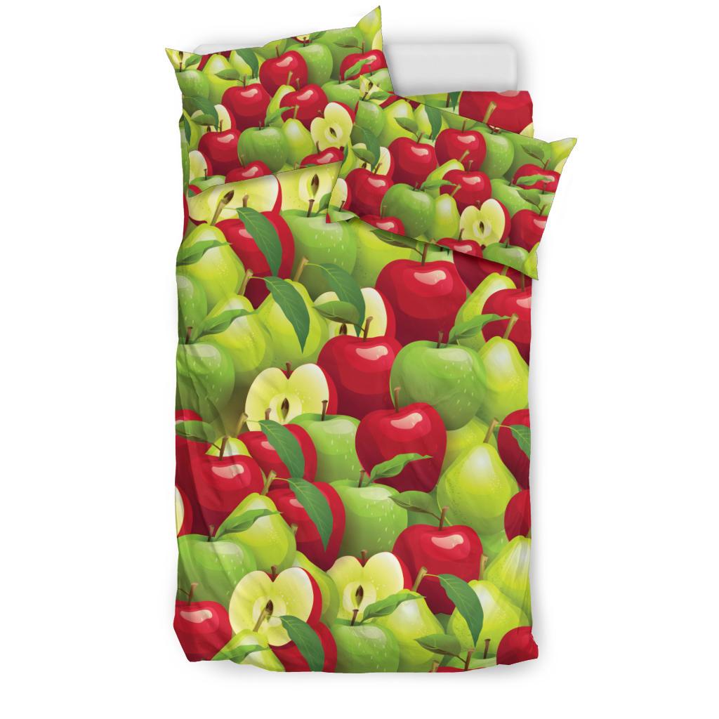 Apple Pattern Print Design AP03 Duvet Cover Bedding Set-JORJUNE.COM