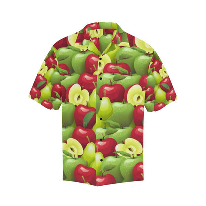 Apple Pattern Print Design AP03 Men Hawaiian Shirt-JorJune