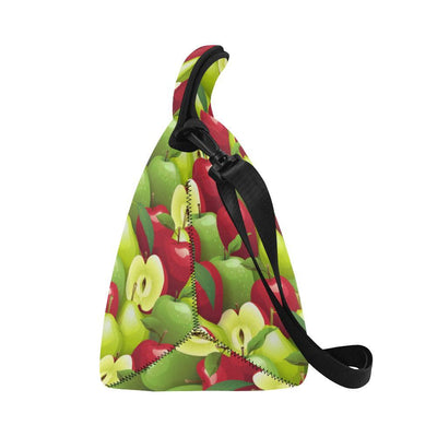 Apple Pattern Print Design AP03 Neoprene Lunch Bag-JorJune