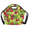 Apple Pattern Print Design AP03 Neoprene Lunch Bag-JorJune