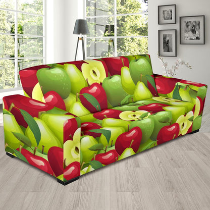 Apple Pattern Print Design AP03 Sofa Slipcover-JORJUNE.COM