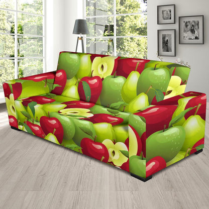 Apple Pattern Print Design AP03 Sofa Slipcover-JORJUNE.COM