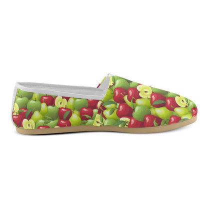 Apple Pattern Print Design AP03 Women Casual Shoes-JorJune.com