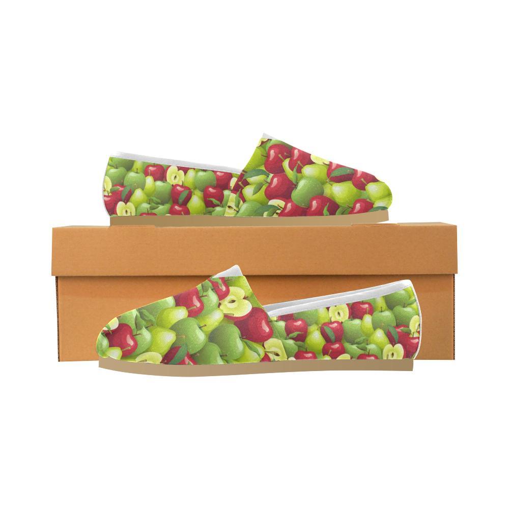 Apple Pattern Print Design AP03 Women Casual Shoes-JorJune.com