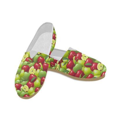 Apple Pattern Print Design AP03 Women Casual Shoes-JorJune.com