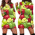 Apple Pattern Print Design AP03 Women Hoodie Dress