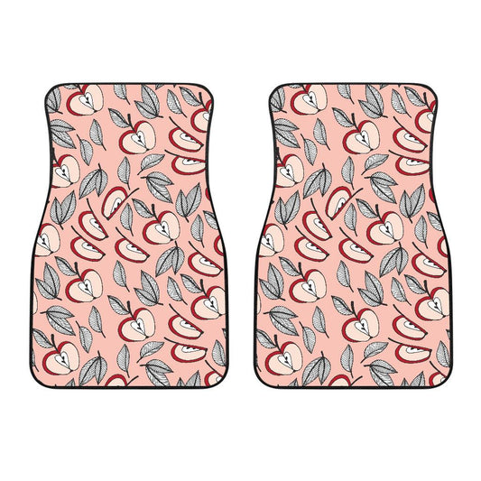 Apple Pattern Print Design AP04 Car Floor Mats-JorJune
