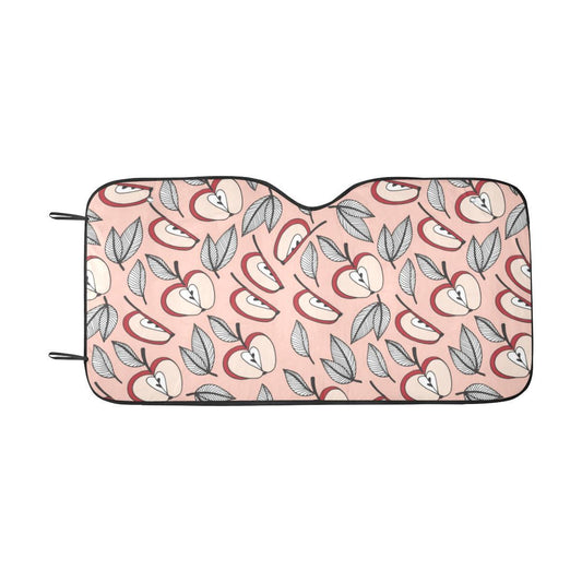 Apple Pattern Print Design AP04 Car Sun Shade-JorJune