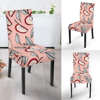 Apple Pattern Print Design AP04 Dining Chair Slipcover-JORJUNE.COM