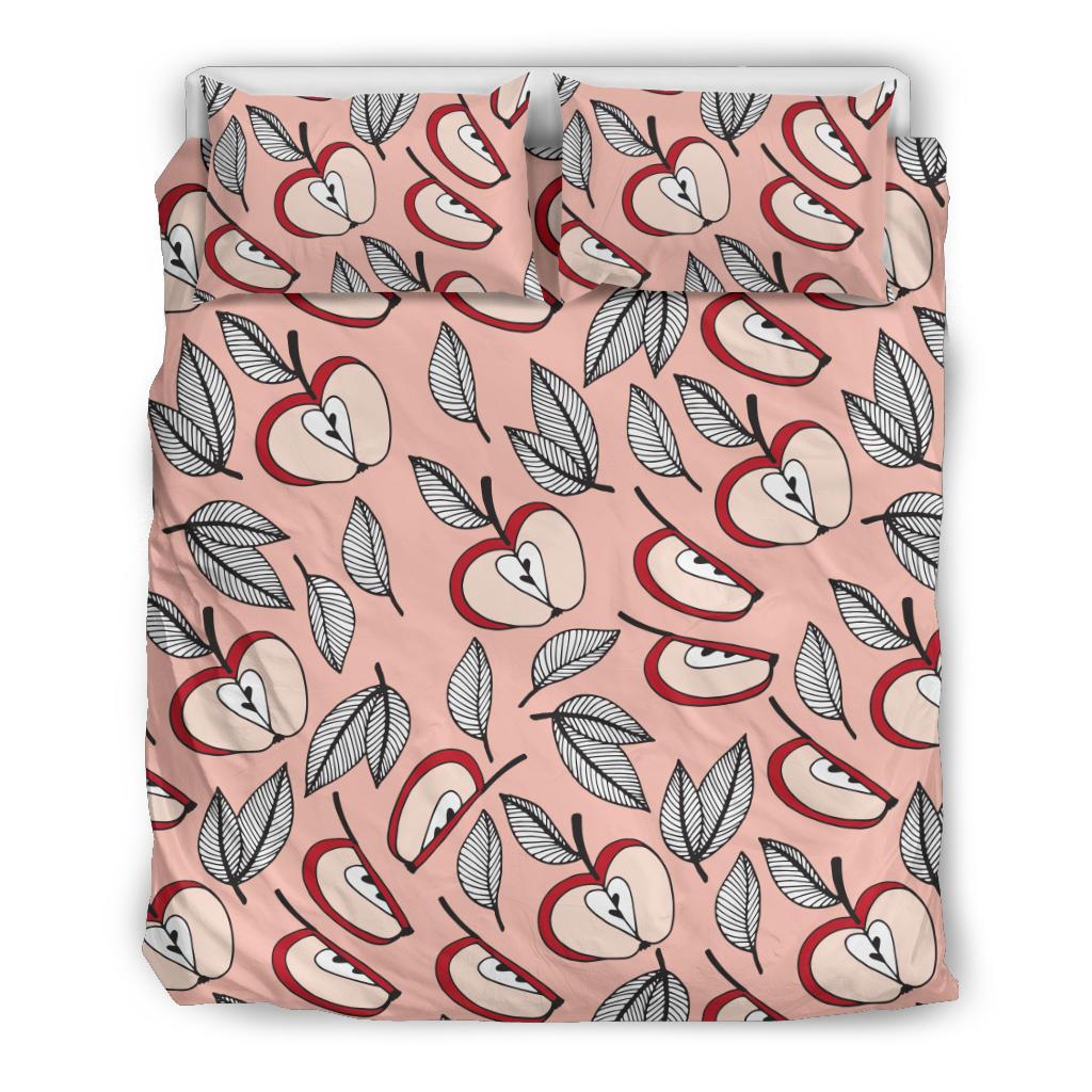 Apple Pattern Print Design AP04 Duvet Cover Bedding Set-JORJUNE.COM