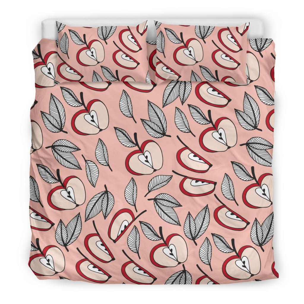 Apple Pattern Print Design AP04 Duvet Cover Bedding Set-JORJUNE.COM