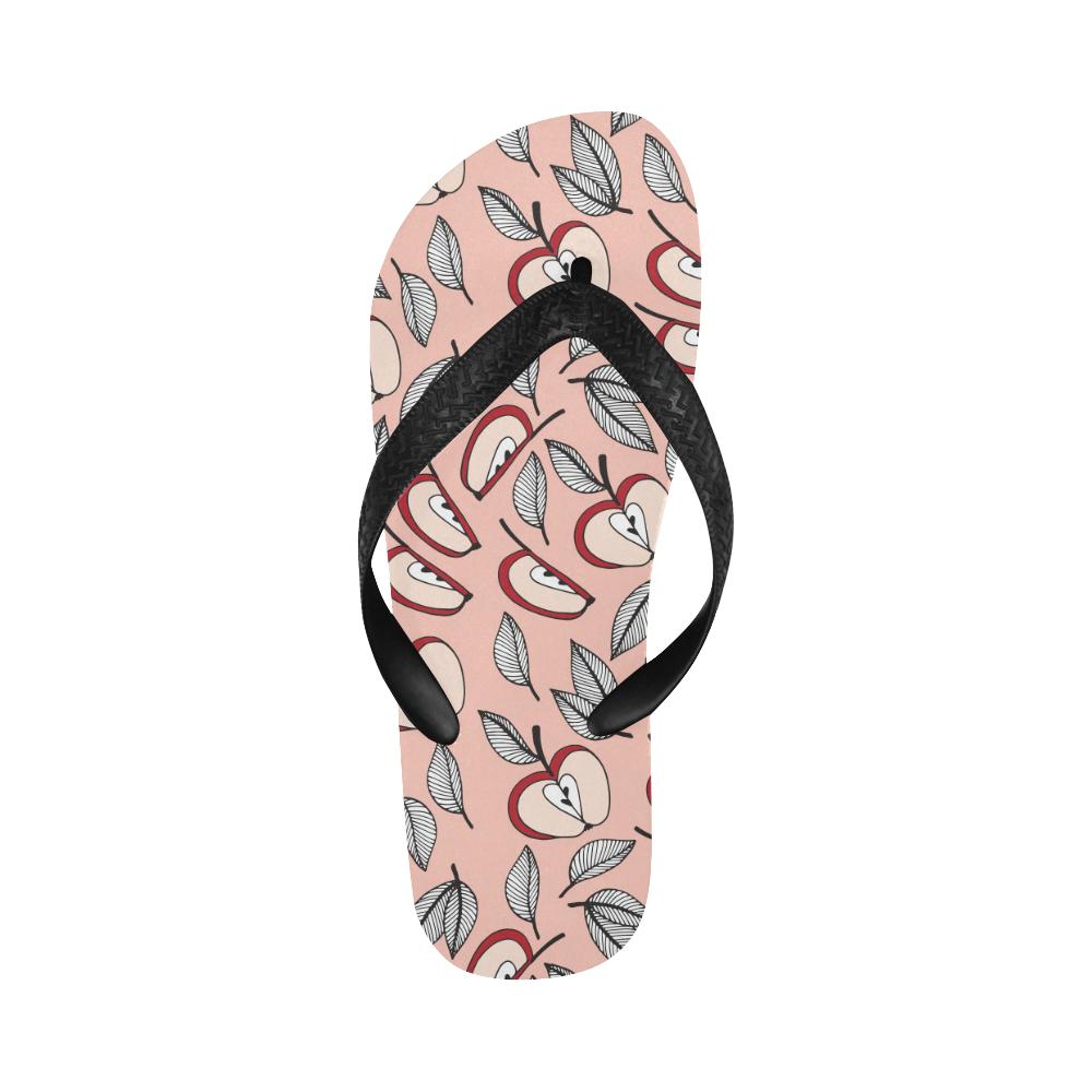 Apple Pattern Print Design AP04 Flip Flops-JorJune