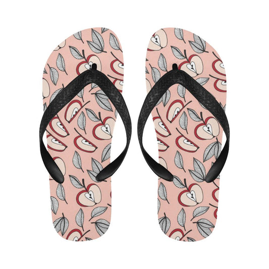 Apple Pattern Print Design AP04 Flip Flops-JorJune