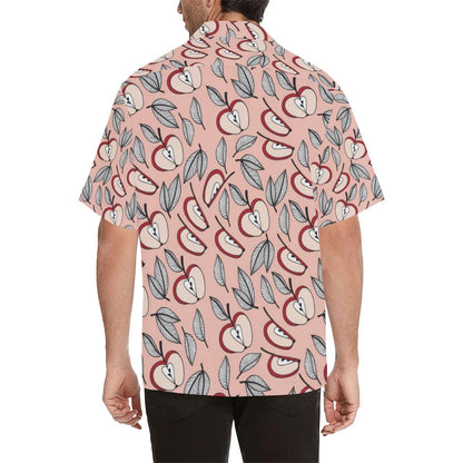 Apple Pattern Print Design AP04 Men Hawaiian Shirt-JorJune
