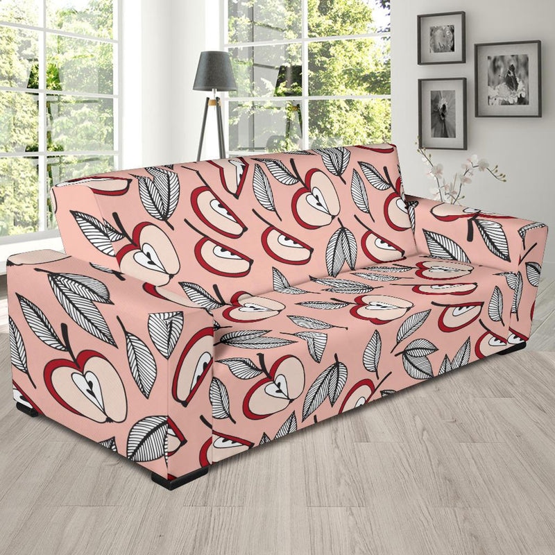 Apple Pattern Print Design AP04 Sofa Slipcover-JORJUNE.COM