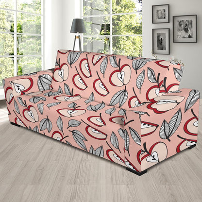 Apple Pattern Print Design AP04 Sofa Slipcover-JORJUNE.COM