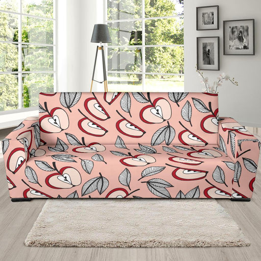 Apple Pattern Print Design AP04 Sofa Slipcover-JORJUNE.COM