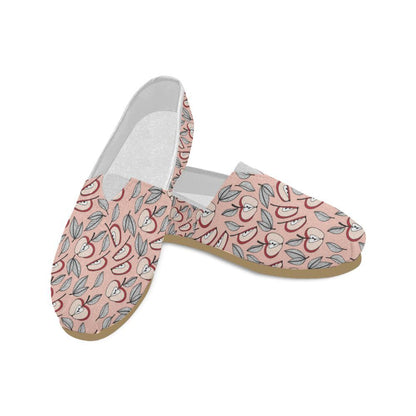 Apple Pattern Print Design AP04 Women Casual Shoes-JorJune.com