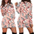 Apple Pattern Print Design AP04 Women Hoodie Dress