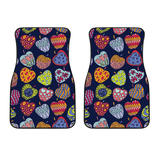 Apple Pattern Print Design AP05 Car Floor Mats-JorJune