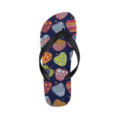 Apple Pattern Print Design AP05 Flip Flops-JorJune