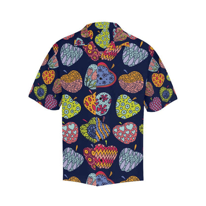 Apple Pattern Print Design AP05 Men Hawaiian Shirt-JorJune