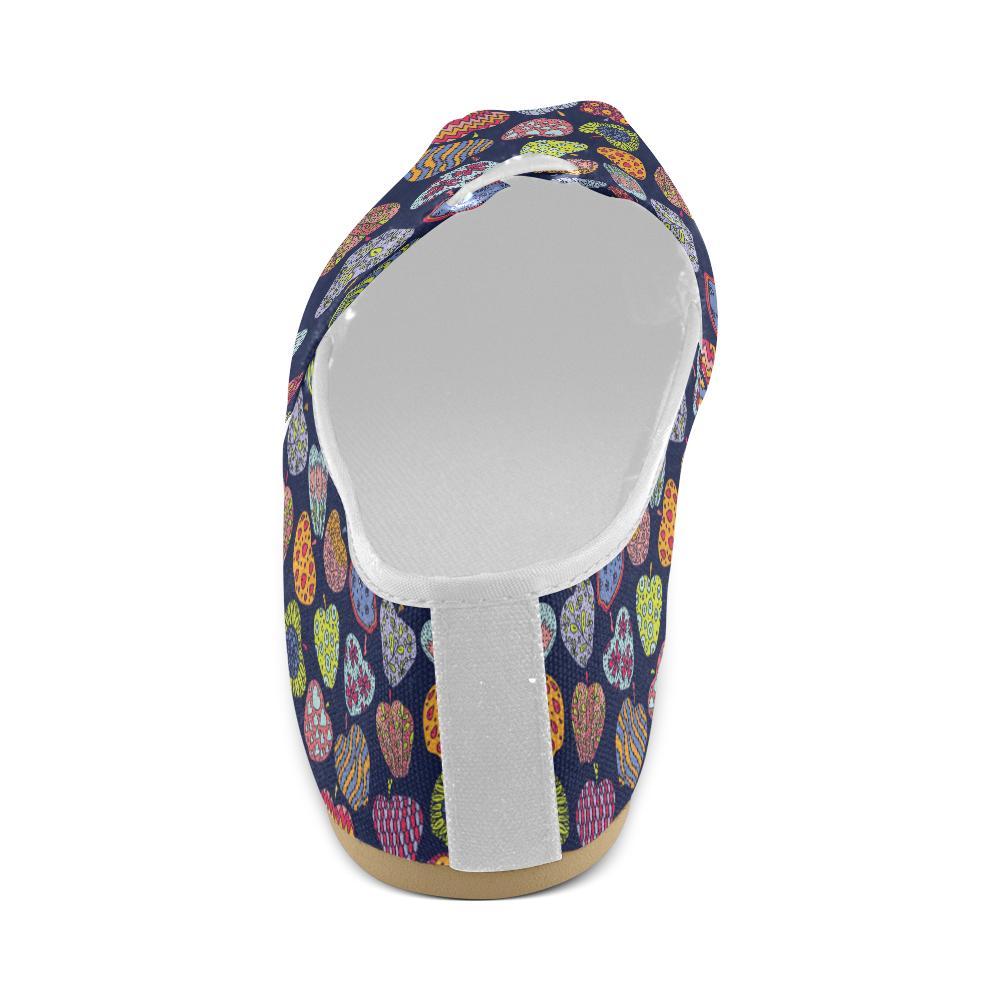 Apple Pattern Print Design AP05 Women Casual Shoes-JorJune.com