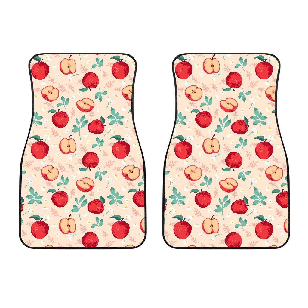 Apple Pattern Print Design AP06 Car Floor Mats-JorJune
