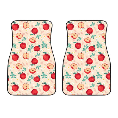 Apple Pattern Print Design AP06 Car Floor Mats-JorJune