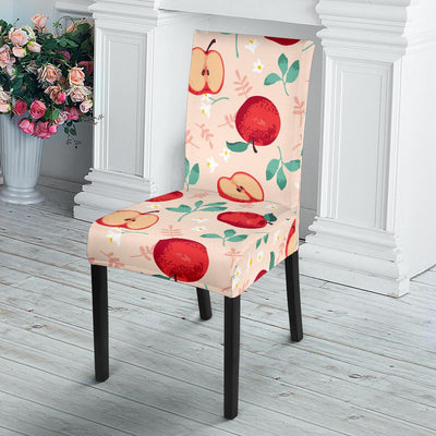 Apple Pattern Print Design AP06 Dining Chair Slipcover-JORJUNE.COM