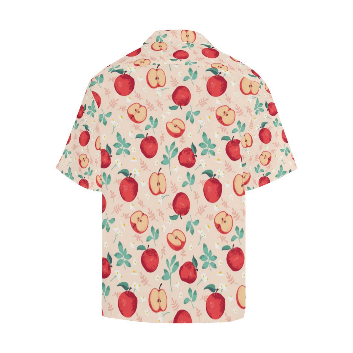 Apple Pattern Print Design AP06 Men Hawaiian Shirt-JorJune