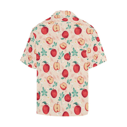 Apple Pattern Print Design AP06 Men Hawaiian Shirt-JorJune