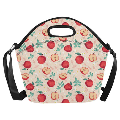 Apple Pattern Print Design AP06 Neoprene Lunch Bag-JorJune