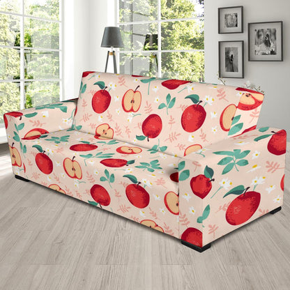 Apple Pattern Print Design AP06 Sofa Slipcover-JORJUNE.COM