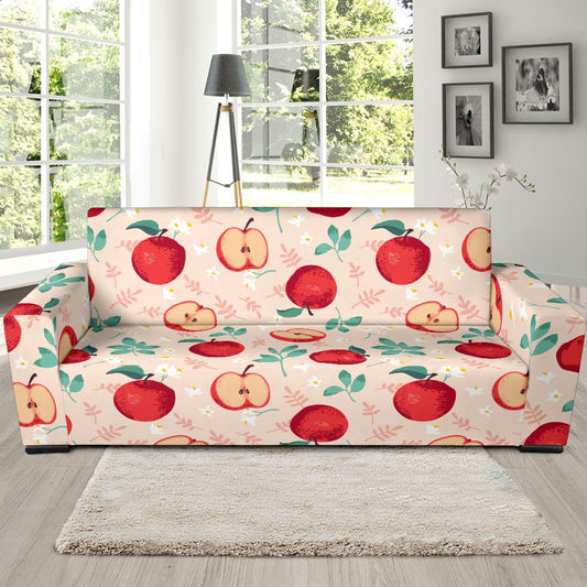 Apple Pattern Print Design AP06 Sofa Slipcover-JORJUNE.COM