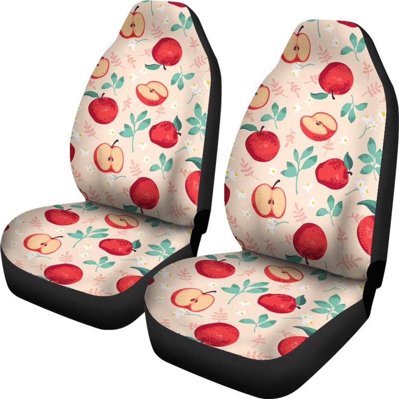 Apple Pattern Print Design AP06 Universal Fit Car Seat Covers