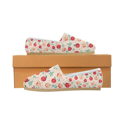 Apple Pattern Print Design AP06 Women Casual Shoes-JorJune.com