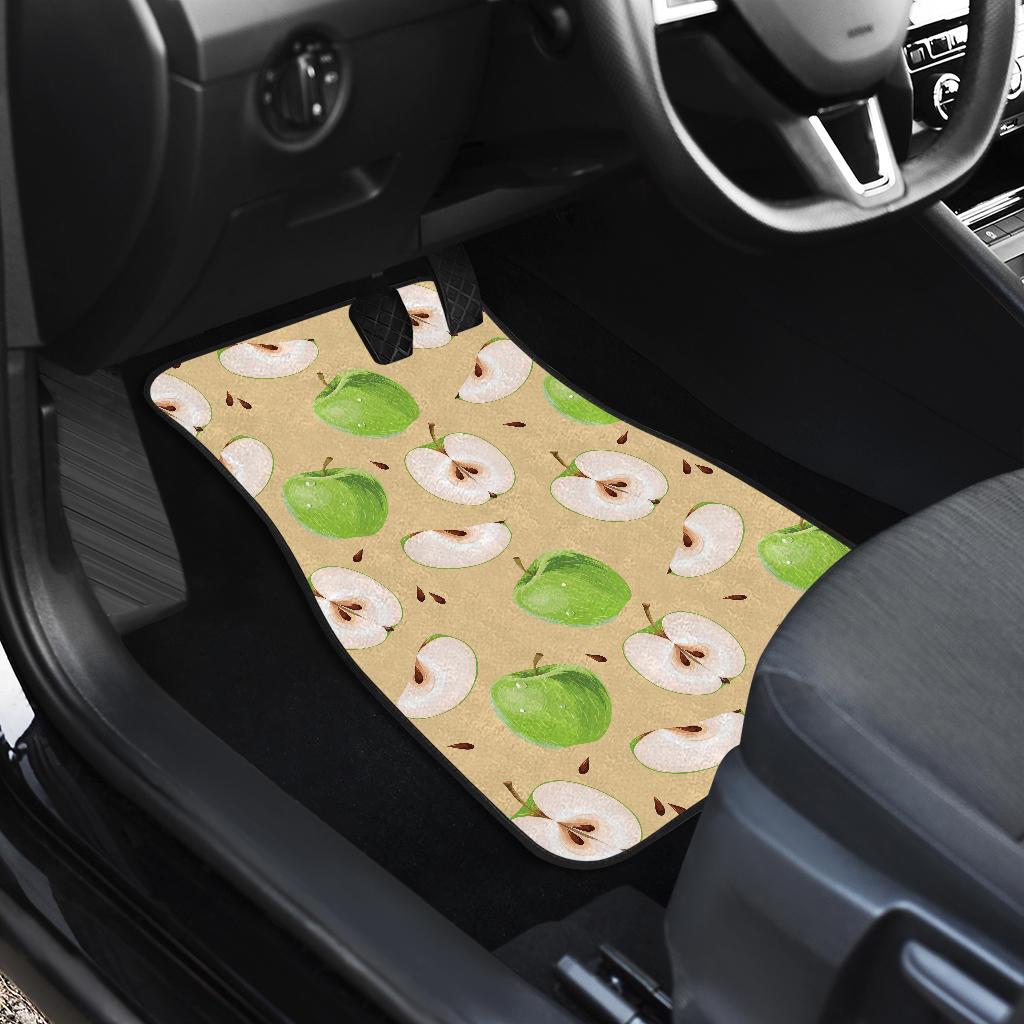 Apple Pattern Print Design AP07 Car Floor Mats-JorJune