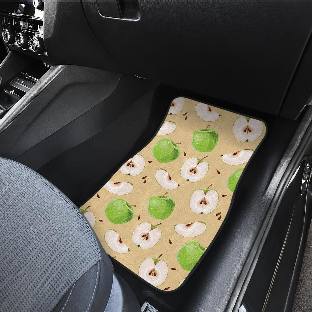Apple Pattern Print Design AP07 Car Floor Mats-JorJune