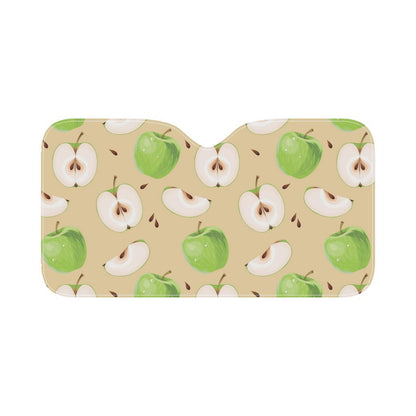 Apple Pattern Print Design AP07 Car Sun Shade-JorJune