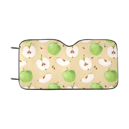 Apple Pattern Print Design AP07 Car Sun Shade-JorJune