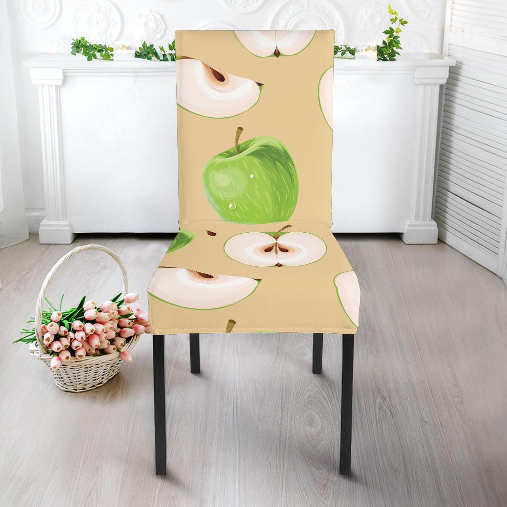 Apple Pattern Print Design AP07 Dining Chair Slipcover-JORJUNE.COM