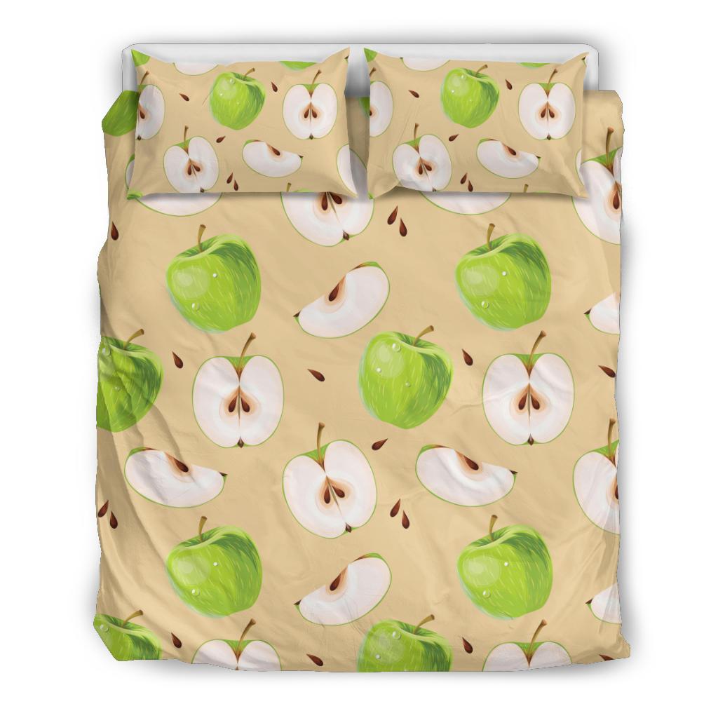 Apple Pattern Print Design AP07 Duvet Cover Bedding Set-JORJUNE.COM