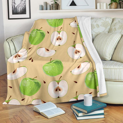 Apple Pattern Print Design AP07 Fleece Blankete